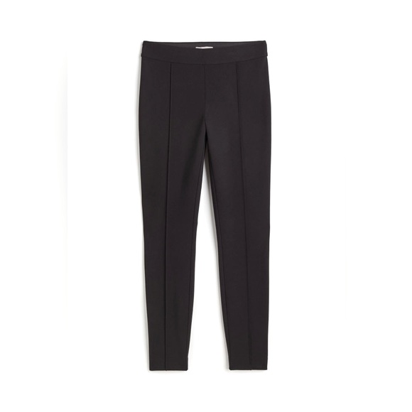 H&M Pants & Jumpsuits Hm Black Crease Leg Leggings Nwt Poshmark